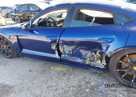 2023 Porsche Taycan Gts из США, поврежденный, VIN WP0AD2Y14PSA48460